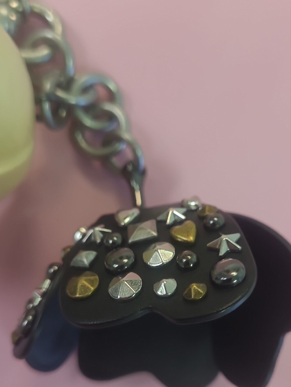 Coach Tea Rose Studded Charm - Picture 9 of 9